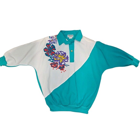 Vintage 80s Womens S Grandmacore Tracksuit 3 Piece Bonnie Blair Top Pants Outfit - Picture 3 of 16